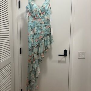 Mac Duggal Light Blue Dress